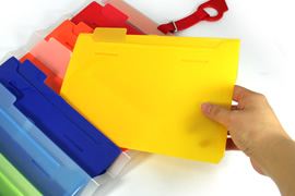 取り外し可能な6つのポケット+1