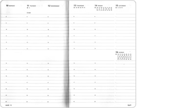 【2018年 手帳】モレスキン Moleskine 週間 バーチカル（時間軸タテ）ハードカバー ラージサイズ