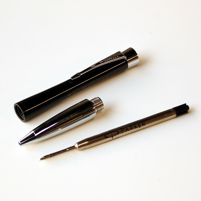 インクがなくなっても、替芯を交換することで末永くご愛用いただけます。