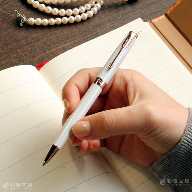 パーカー Parker ソネット Sonnet ボールペン プレミアムパール Pgt 通販 文房具の和気文具 パーカー Parker ソネット Sonnet ボールペン プレミアムパール Pgt 通販 文房具の和気文具