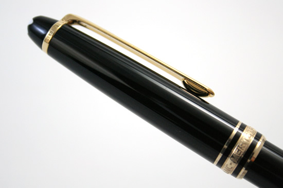 モンブラン MONTBLANC マイスターシュテュック クラシック ローラーボール ブラック 163【名入れ 無料】
