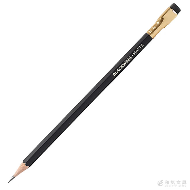 ブラックウィング Blackwing 鉛筆 マット 硬度ソフト マットブラック 1ダース 通販 文房具の和気文具 ブラックウィング Blackwing 鉛筆 マット 硬度ソフト マットブラック 1ダース 通販 文房具の和気文具