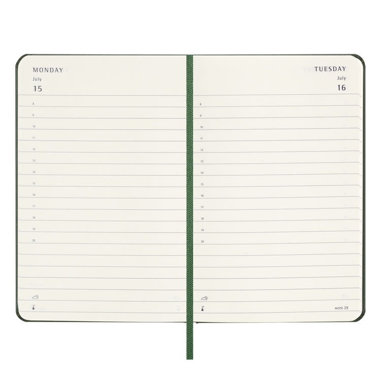 モレスキン MOLESKINE 2024 デイリー ハードカバー　ポケットサイズ