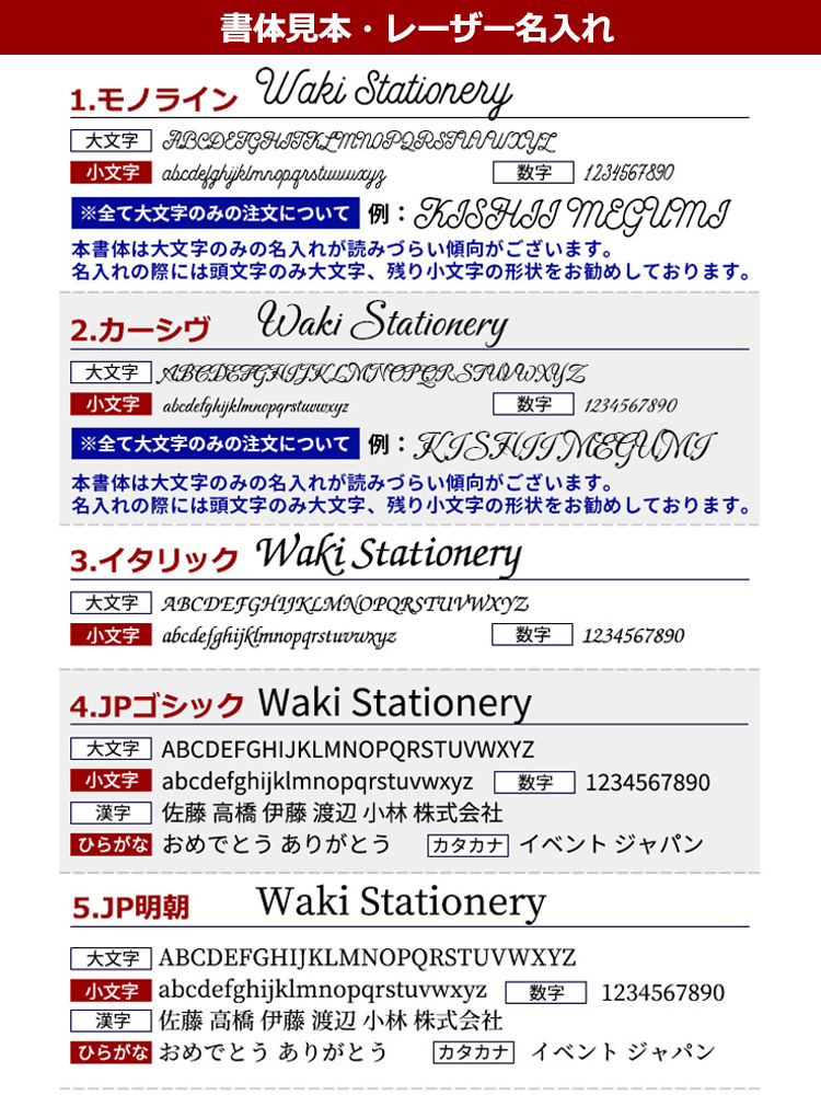 JSレーザー名入れ