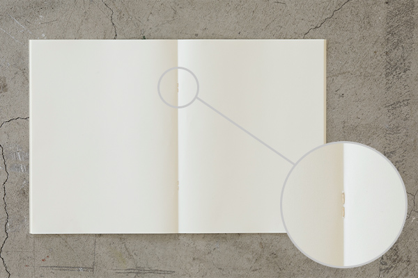 <b>製本方法について</b>こちらの商品は「ステッチャー綴じ」で製本しています。