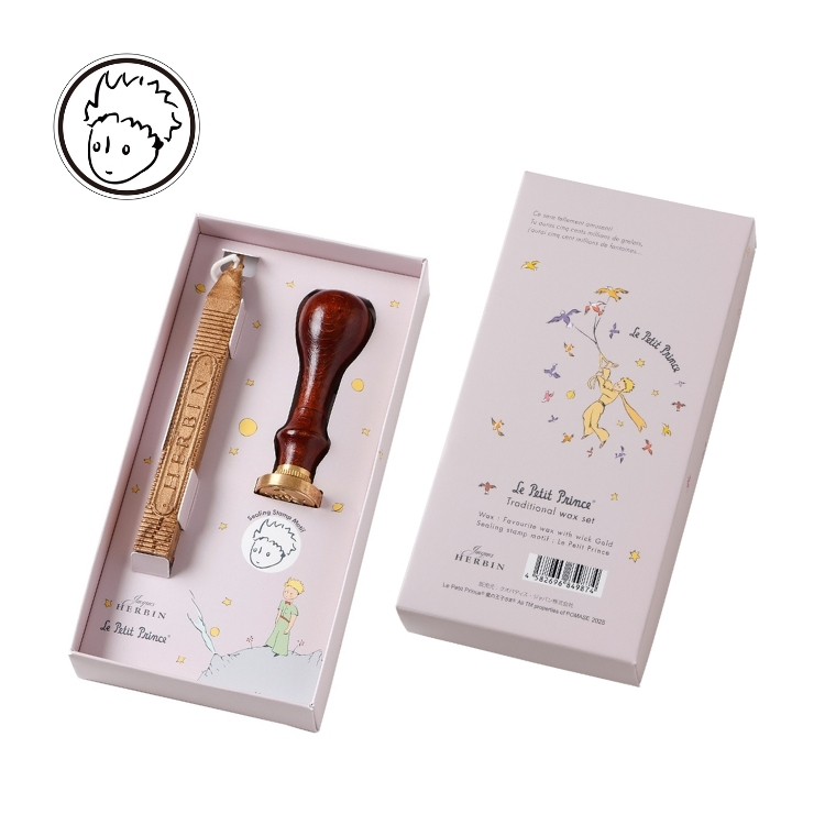 スタンプとワックスのシーリングセットは、手紙のほかにもラッピング、コラージュなどのアクセントとしてもおすすめです。