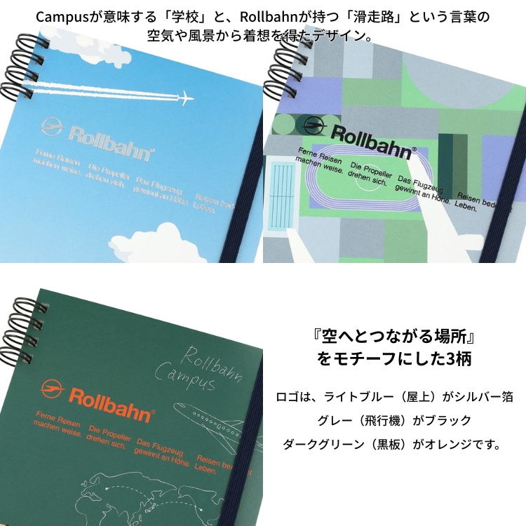 カバーは表紙と裏表紙が切り離された形状で背がなく、リングノートのように360°折り返して省スペースで使えるのが特長です。