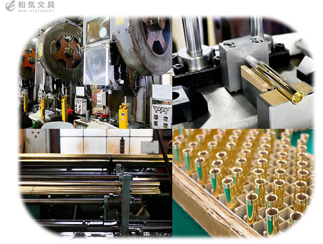 真鍮は、銅と亜鉛の合金で独特の美しい光沢を持ち、古くから建築・家具金物、美術工芸品などの素材に使われてきました。