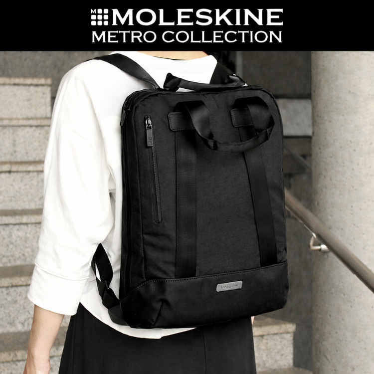モレスキンバッグの新たなシリーズ「メトロコレクション」が登場です。