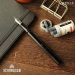ショーン・デザイン Schon DSGN ポケットシックス ブラックアルミニウム Pocket Six Black Aluminum 万年筆