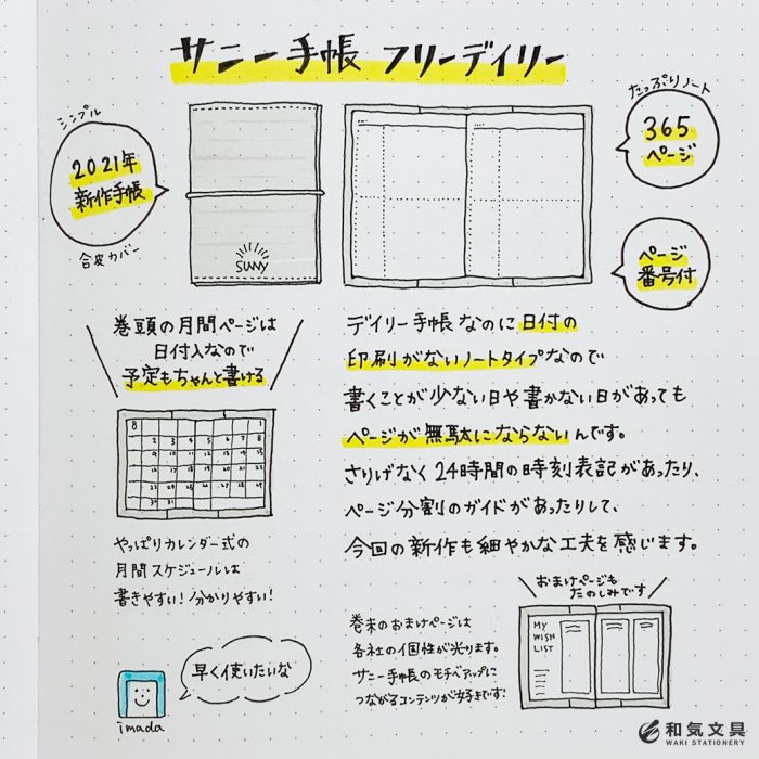 和気文具インスタ担当者の21年手帳はこれ 和気文具ウェブマガジン